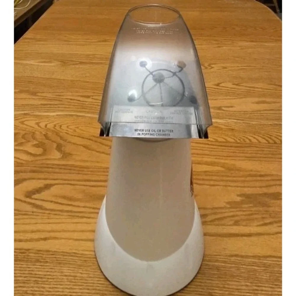 Presto Orville Redenbacher's Gourmet Hot Air Popper White Electric Popcorn Maker